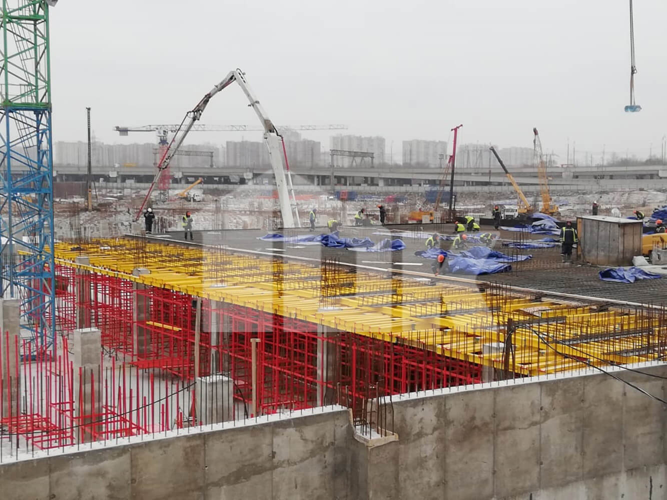 Жилой комплекс с подземной парковкой