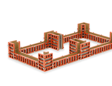 Опалубка для фундамента