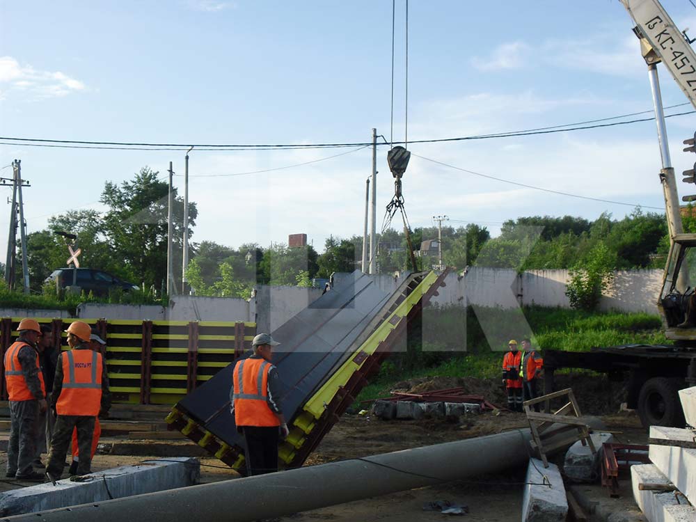 Установка опалубки